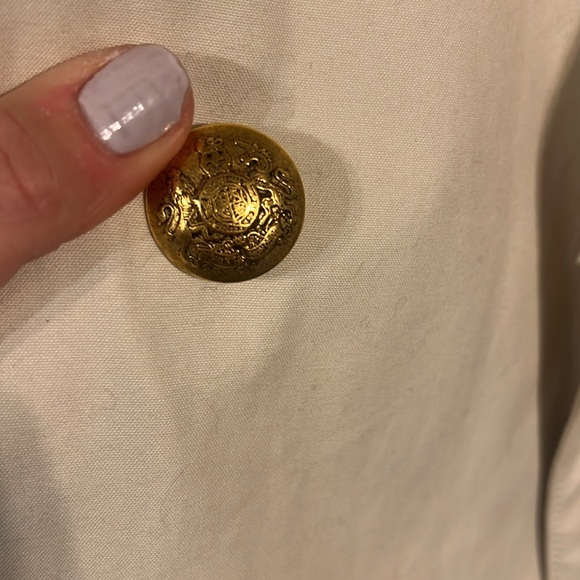 J. Crew Sadie Trench Coat Cropped Tan Size 8 - Picture 11 of 13